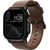 Nomad Modern Band řemínek pro Apple Watch 46mm/49mm hnědá/černá