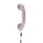 Native Union POP Phone Retro USB-C telefonní sluchátko růžová