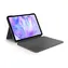 Logitech Combo Touch ochranný kryt s klávesnicí UK pro Apple iPad Pro 11" (M4 a M5) šedá
