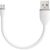Satechi Flexible kabel USB - microUSB 0.15m bílá