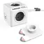 Cubenest PowerCube Extended USB PD 35W 2xC 1.5m kabel - šedá / 4x zásuvka + 2xUSB-C