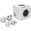 Cubenest PowerCube ReWirable USB PD 20W A+C - šedá / 4x zásuvka + USB-A+C / 4x světové koncovky (EU | US | UK | AU/CN)