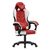 Huzaro Force 2.7 Velur červená / Herní židle / nastavitelná / nosnost až 140 kg / látka