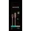 SWISSTEN Kabel USB-C s LCD displejem 1m černá / 60W / 2x USB-C (M)