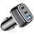 BlitzWolf BW-BC4 115W nabíječka do auta černá / 2x USB-C / 1x USB-A