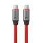 Tactical Fat Man 2.0 Cable USB-C/USB-C 1m Red