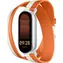 Xiaomi Dual-tone kožený pásek bílo-oranžová pro Xiaomi 140-180 mm