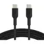Belkin BOOST CHARGE napájecí kabel opletený USB-C na USB-C černá / 60W /2m