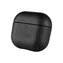 Rozbaleno - FIXED Kožené pouzdro PodsLeather pro Apple AirPods 4 černé / rozbaleno