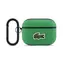 Lacoste Petit Pique Croc Logo Patch Pouzdro pro AirPods Pro 3 Green