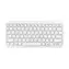 ASUS Marshmallow KW100 bílá / bezdrátová klávesnice / nízký profil kláves / CZ & SK layout 