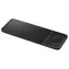 Rozbaleno - SAMSUNG Wireless Charger Trio černá / Indukční nabíjecí stanice pro nabíjení až tří kompatibilních zařízení / rozbaleno