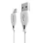 Dudao Datový kabel L4T / USB-C 2.1 A / 1m / bílá