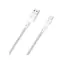 Dudao Datový kabel L9T / USB-A / USB-C / 5A / 1 m / bílá