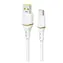 Dudao Datový kabel L25T / USB-A / USB-C / 5A / 1 m / bílá
