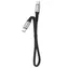 Dudao Datový kabel L10C / USB-C / USB-C / 100W 5A / 0.23 m / černá