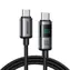 Joyroom S-A16 Pro Prism Series Nabíjecí kabel s displejem USB-C (M) - USB-C (M) 100W 1.2m černá