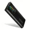 AXAGON EEM2-SD2B, USB-C 10Gbps externí box s displejem pro M.2 NVMe/SATA SSD, bezšroubkový, černý