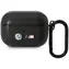 BMW Kryt pro AirPods Pro kožený zakřivený desing černá