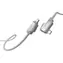 Aulumu M07 Datový a nabíjecí kabel USB-C Aluminum Alloy 2m, Šedá
