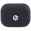 BMW Kryt pro AirPods Pro z pravé kůže se stříbrným logem tmavě modrá