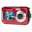 AgfaPhoto WP8000 červená / 2.7" LCD / 24 Mpix CMOS / 16x digitální zoom / SD