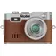 Rollei Mini Digitalkamera hnědá / 2 Mpix / 0.96" LCD / 1080p video / microSD / USB-C