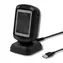 Qoltec 50864 QR & Laser čtečka 1.8m černá / 1D & 2D / USB