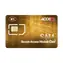 ACS Secure Access Module Card / Čipová karta