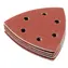 Makita D-58621 / brusivo pro delta brusky / 93 x 93 x 19 mm / Zrnitost A150 / 10ks