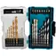 Makita E-07032 / Sada bitů a vrtáků v plastové krabičce / 3-10 mm / 27 ks