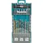 Makita D-74887 / Sada vrtáků a bitů / 5 & 6 & 8 mm / PH1-3 / PZ1 - 3 / SL5  / 17 ks