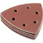 Makita D-58643 / brusivo pro delta brusky / 93 x 93 mm / Zrnitost 240 / 10ks
