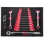 SIXTOL MECHANIC TOOL TRAY 7 - 14ks / Modul s nářadím do dílenského vozíku 