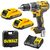 DeWalt DCD796D2 / Aku Kompaktní příklepová vrtačka šroubovák s bezuhlíkovým motorem / 18V XR Li-Ion / 2x 2.0Ah