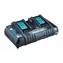 Makita DC18RD / Nabíječka pro dva akumulátory 9.6 - 18V