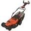 Black&Decker BEMW481ES / Sekačka na trávu / 1800W / až 800 m2 / Záběr 42 cm / Koš 50 L / Rukojeť EasySteer