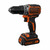 Black&Decker BL186K / Aku Vrtačka / 18V / 1x1.5Ah / 13mm sklíčidlo / 1650 ot-min / 52 Nm