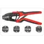YATO Kleště konektorové s příslušenstvím / Délka 260 mm / Typ konektoru RG6 | RG58 | RG59 | RG62 | 0.5-10 mm2