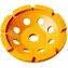 DeWalt DT3795 / Diamantový brusný kotouč na beton / 125 mm / M14 / Počet segentů 8 / Výška segmentů 5 mm