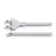 Solight PF10 flexo šňůra 2m plochá bilá / 2x 0.75mm2 