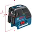 BOSCH GCL 25 / Kombinovaný laser / Rozsah samonivelace ± 4°/ Závit pro stativ 1|4" & 5|8" / IP54
