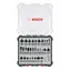 BOSCH 2607017475 / Smíšená sada tvarových fréz s vřetenem 8 mm / 30 ks