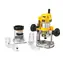 DeWalt D26204K / kombinovaná frézka / 900 W / 16.000-27.000 ot-min / kleština 6-8 mm / zdvih 55 mm