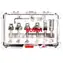BOSCH 2607017469 / sada fréz vřetenem Trim&Edging / Stopky 8 mm / 6 dílná