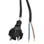 Solight PF31 flexo šňůra 5m gumová - černá / 2 x 1mm2
