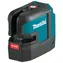 Makita SK105DZ / Křížový Laser / Class 2 / až 35 m (80 m s příjmačem) / 635 nM / přesnost 0.3 mm na m