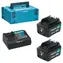 Makita Energy Kit 197641-2 / Makpac / Nabíječka DC10SB / 2x Akumulátor BL1041B / 12V / 4.0 Ah