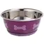 Flamingo SELECTA růžová 13cm 500ml / nerezová miska pro psa