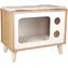 Flamingo Pelíšek pro kočky TV se škrabadlem 50x29x41cm